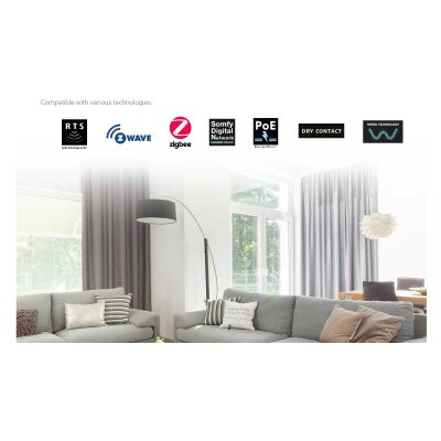 Somfy Irismo 35 (Mini DC) RTS Drapery Motor