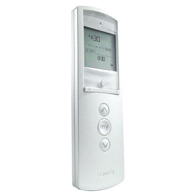 Somfy Telis 1 Chronis RTS Silver Remote, 1-Channel