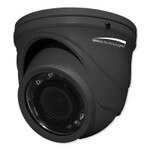 Speco 4MP HD-TVI Mini IR Turret Camera, Dark Gray