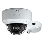 Speco 8MP H.265 IP Dome Camera With Analytics and Junction Box, 2.8-12mm Motorized Lens