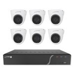 Speco Zip Kit: 8-Channel NVR With 6 Dome Cameras