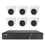 Speco Zip Kit: 8-Channel NVR With 6 Dome Cameras, 2TB