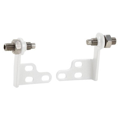 UCS Short Slim Bracket Kit For Vega/Quasar Motor Systems, White