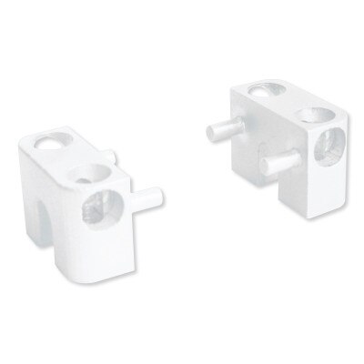 UCS Side Bracket Kit For Nano DC Chain Actuators, White