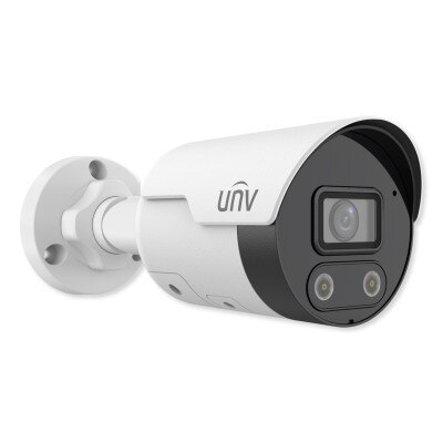 Uniview 5MP HD Tri-Guard Dual-Light Bullet Camera, 2.8mm Fixed Lens