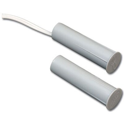 USP Magnetic Contact, 3/8 In. Press Fit, 3/4 In. Gap, White