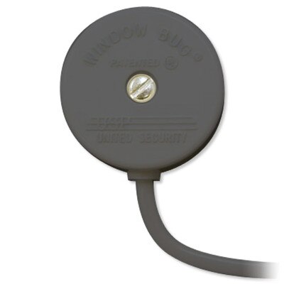 USP Window Bug Glass Break Sensor, Gray