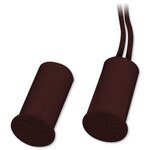 USP Best Price Magnetic Contact, 3/8 In. Short Press Fit, 3/4 In. Gap, Brown