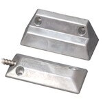 USP Mini Overhead Door Magnetic Contact, Angled, Closed Loop