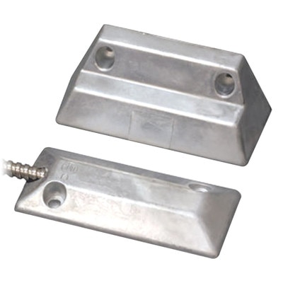 USP Mini Overhead Door Magnetic Contact, Angled, Closed Loop