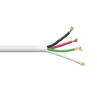 Speaker Wire, 16AWG, 4C, 500 Ft.
