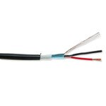 Communication Security Wire, 18AWG, 6C, Direct Burial, Shielded with Drain, 1,000'