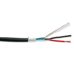 Communication Security Wire, 18AWG, 6C, Direct Burial, Shielded with Drain, 1,000'