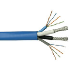 Bundled Cable (2 RG6 Coax, 2 Cat5e), 500 Ft., Jacketed