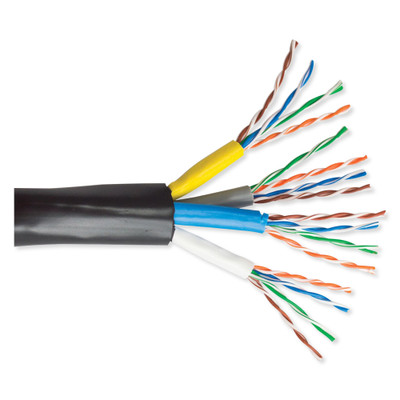 Bundled Cable (4 Cat5e), 500 Ft., Jacketed
