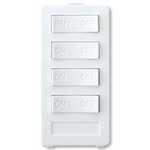 X10 PRO 4-Button Keypad (4 Address), White