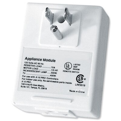X10 Plug-In Appliance Module, 3 Prong