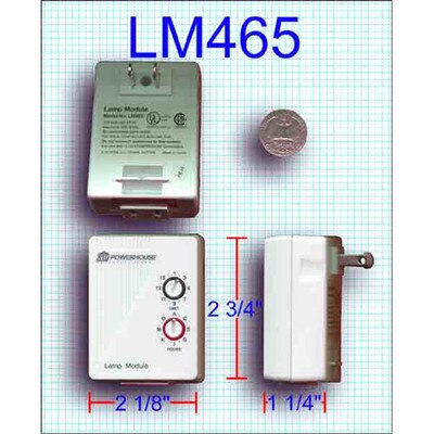 X10 Plug-In Dimmable Lamp Module