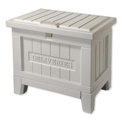 Yale Delivery Box, Kent, with Wi-Fi, Manor Gray