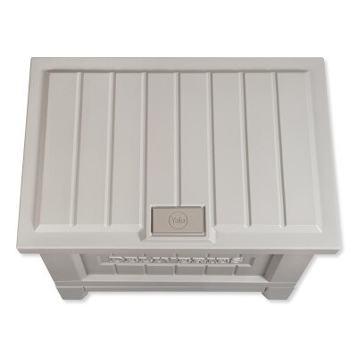 Yale Delivery Box, Kent, with Wi-Fi, Manor Gray