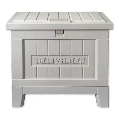 Yale Delivery Box, Kent, with Wi-Fi & Keypad, Manor Gray
