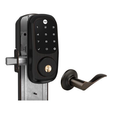 Yale Z-Wave Plus Assure Interconnected Lockset with Touchscreen Deadbolt, Norwood Lever, Right-Handed, Oil Rubbed Bronze