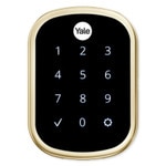 Yale Z-Wave Plus SL Key-Free Assure Lock Touchscreen Deadbolt (Gen5), Lifetime Brass (Open Box)