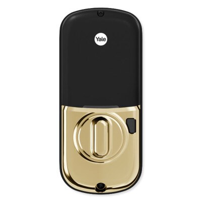 Yale Z-Wave Plus SL Key-Free Assure Lock Touchscreen Deadbolt (Gen5), Lifetime Brass (Open Box)