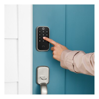 Yale Pro 2 Keyed Pushbutton Keypad Lock with Bluetooth, No Smart Module (Open Box)