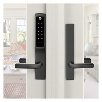 Yale Z-Wave Plus Assure Lock for Andersen Patio Doors, Gen5, Black