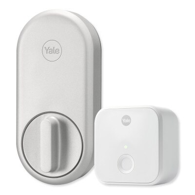 Yale Approach Lock with Wi-Fi Bridge, Silver